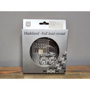 Hadeland Full Lead Crystal Norway In Box Stocking 39441